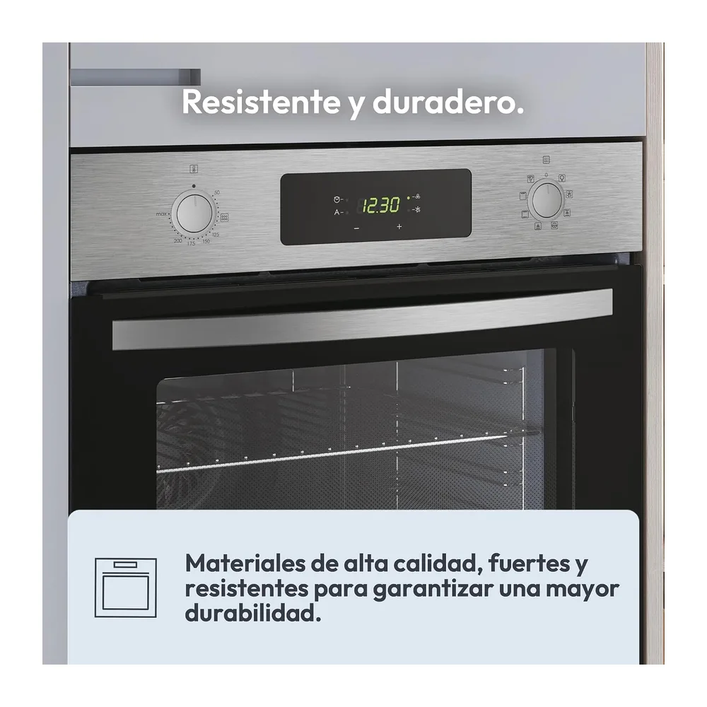 Candy FIDCP X625 L, Horno Multifunción, 70L, Bandeja y Rejilla, Limpieza Aquactiva, Convección + Ventilador — 6
