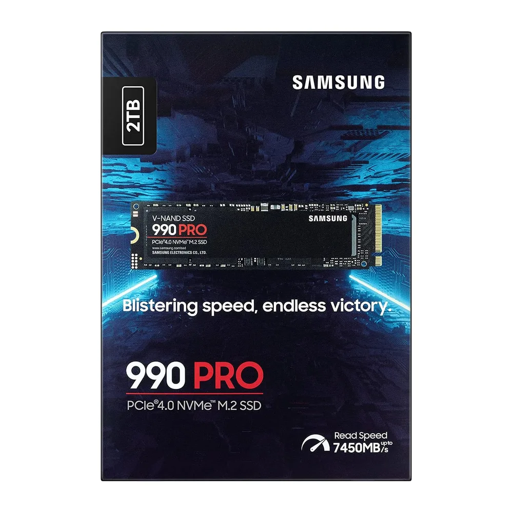 SAMSUNG SSD Memoria Interno 990 Pro 2TB NVME — 2