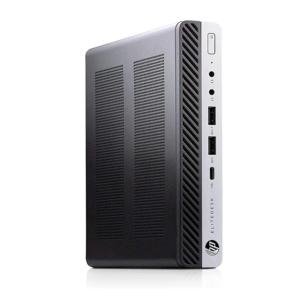 HP EliteDesk 800 G3 Desktop Mini Intel Quad Core i5 512 GB SSD Disco duro de 16 GB de memoria Windows 11 Pro — 3