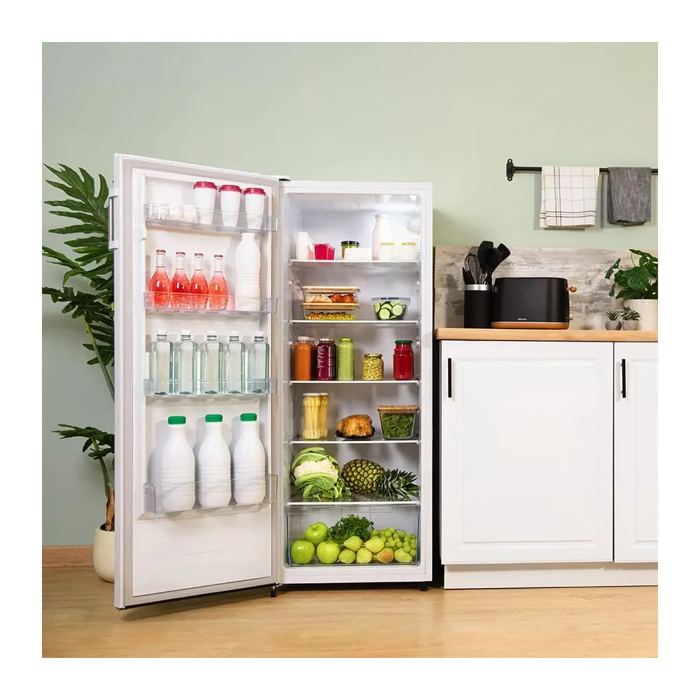 Cecotec Frigorífico 1 Puerta Bolero CoolMarket 1D 242 White. 242 Litros — 2