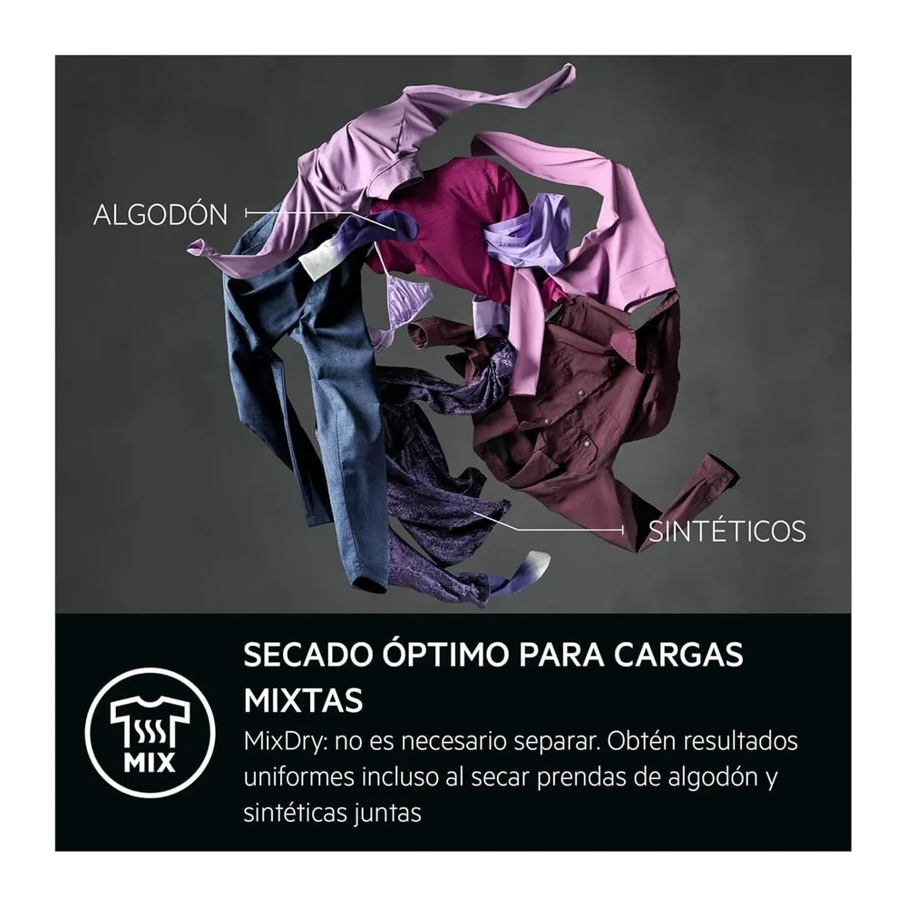 AEG Secadora con Bomba de Calor 8Kg, Libre Instalación, Motor Inverter, Función Vapor, Programa Rápido, — 4