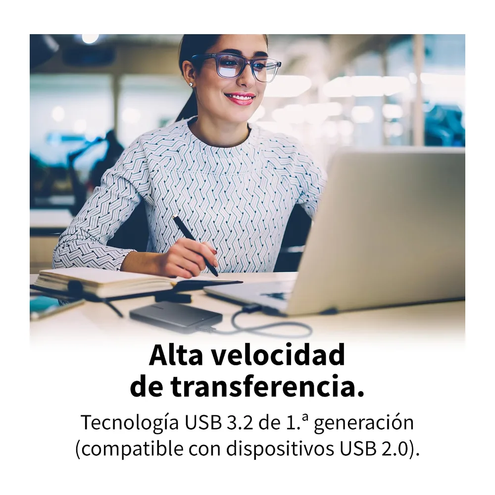 Toshiba Canvio Partner 2TB - Disco Duro Externo portátil de 2,5'', USB 3.2, Compatible con Mac y Windows. — 4