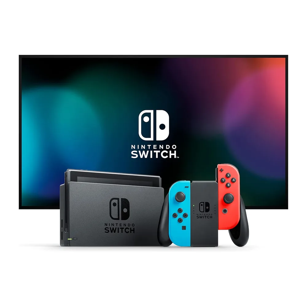 Nintendo Consola Switch - Color Azul Neón/Rojo Neón — 2