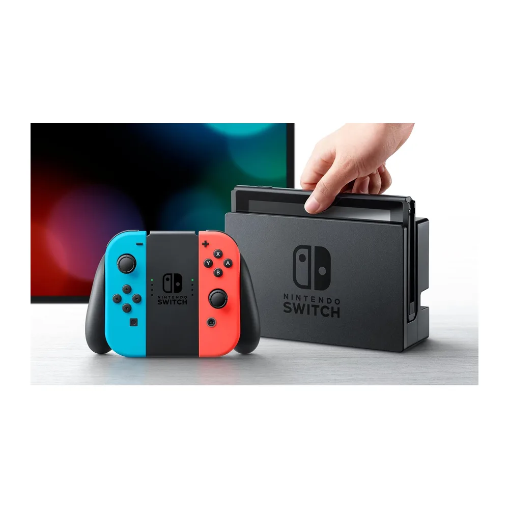 Nintendo Consola Switch - Color Azul Neón/Rojo Neón — 3