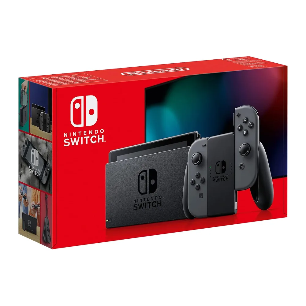 Nintendo Switch 2019 con Joy-Con - Gris (Reacondicionado)