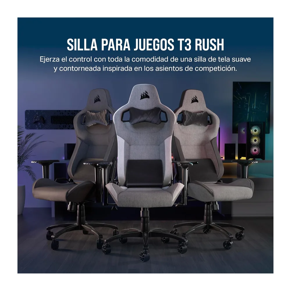 Corsair T3 Rush Fabric Silla para Juegos (2023) — 3