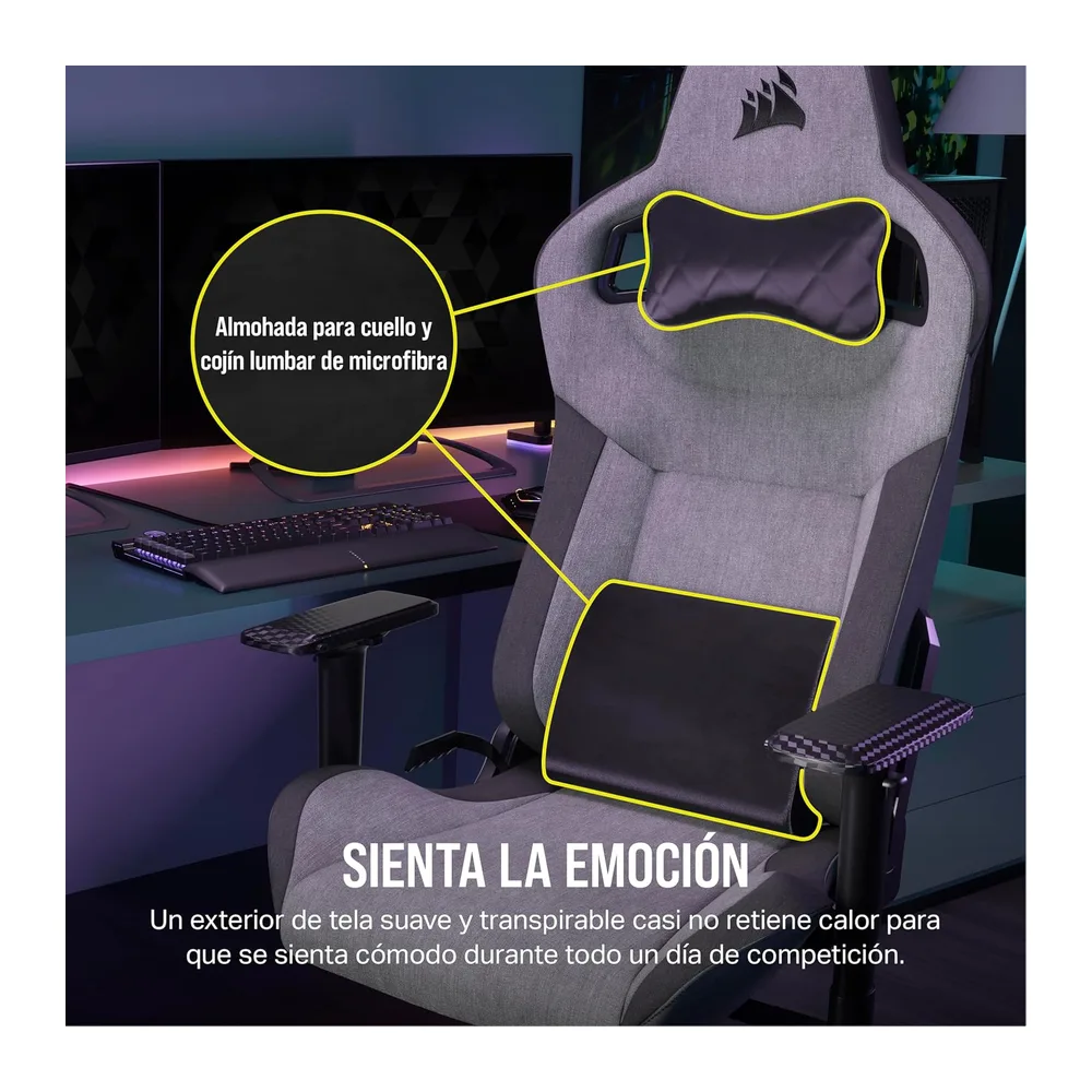 Corsair T3 Rush Fabric Silla para Juegos (2023) — 4