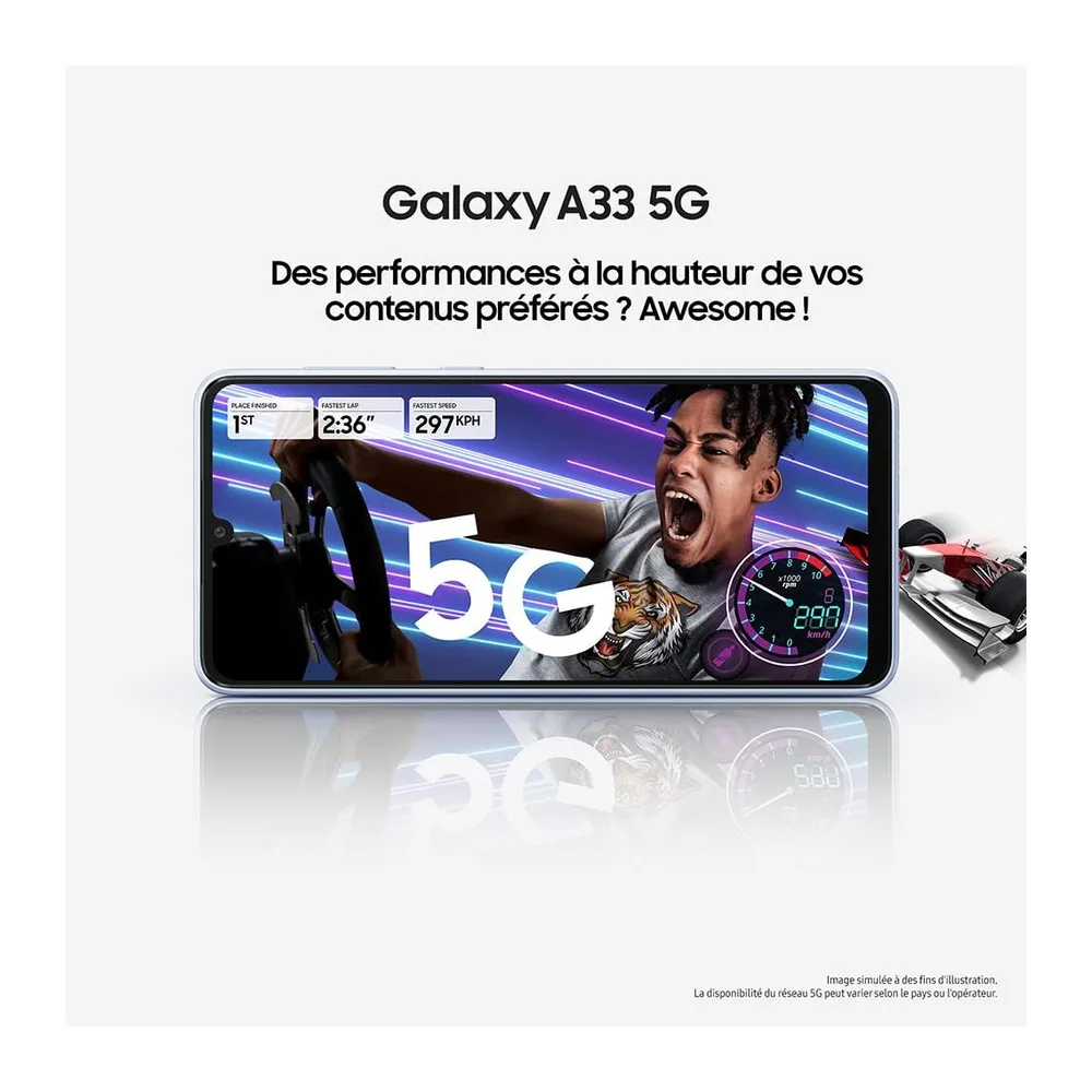 Samsung Galaxy A33 5G, 128GB, Awesome Black (Reacondicionado) — 4