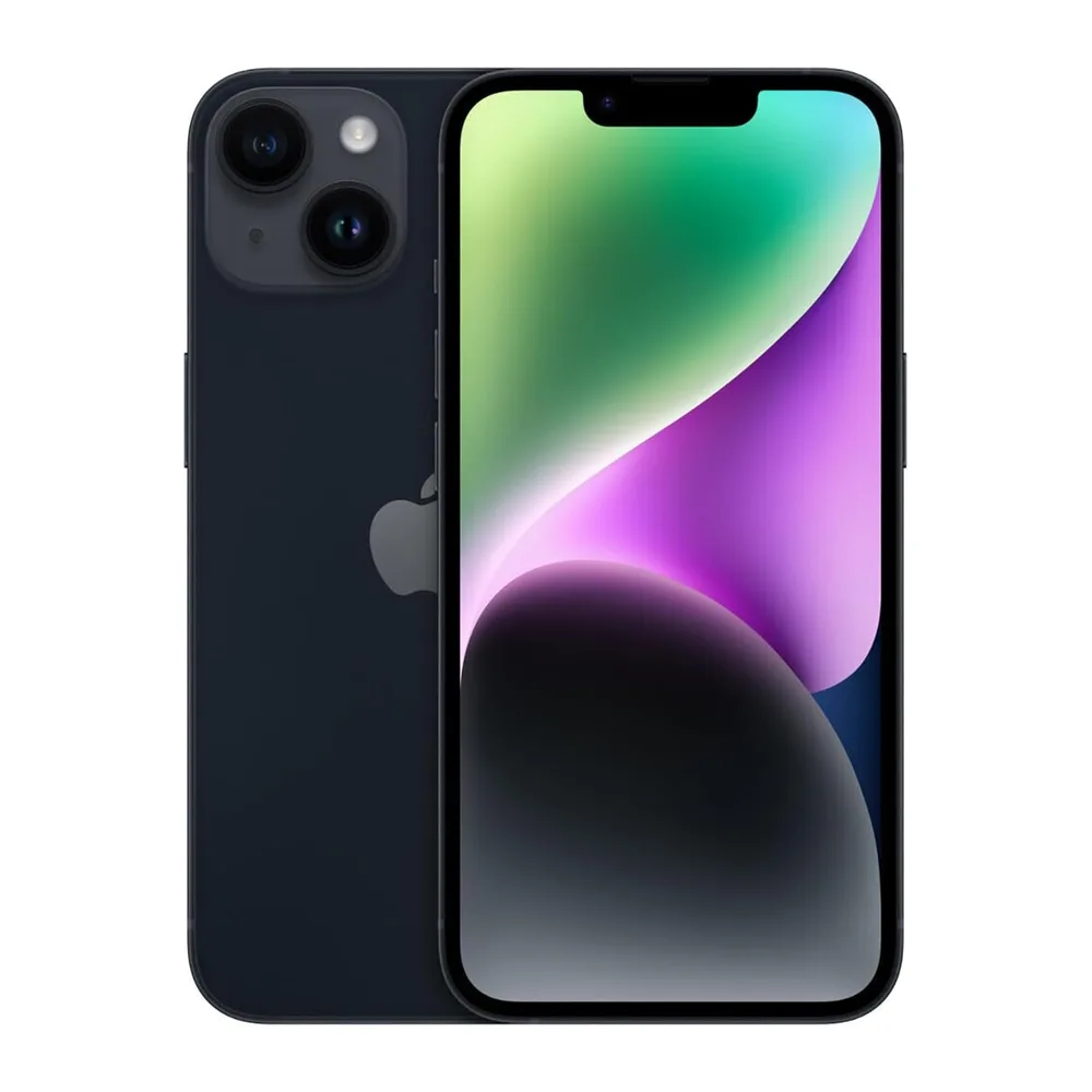 Apple iPhone 14, 128GB, Medianoche (Reacondicionado)