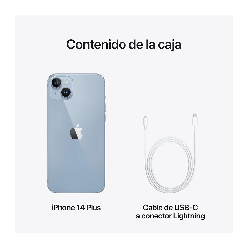 Apple iPhone 14 Plus, 128GB - Azul (Reacondicionado) — 6
