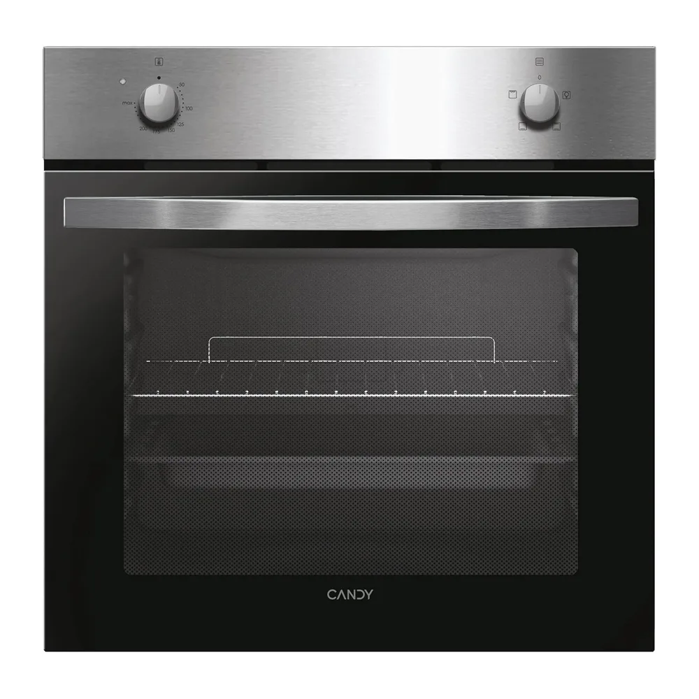 Candy Idea FIDCP X200, Horno Estático, 70L, 2400W, 1 Bandeja y 1 Rejilla, Limpieza Aquactiva, 4 Funciones, 2