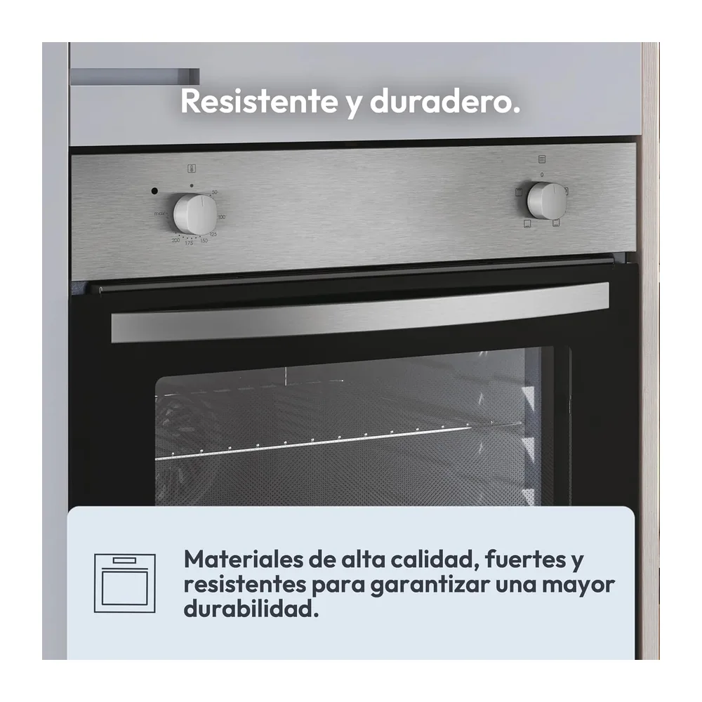 Candy Idea FIDCP X200, Horno Estático, 70L, 2400W, 1 Bandeja y 1 Rejilla, Limpieza Aquactiva, 4 Funciones, 2 — 4