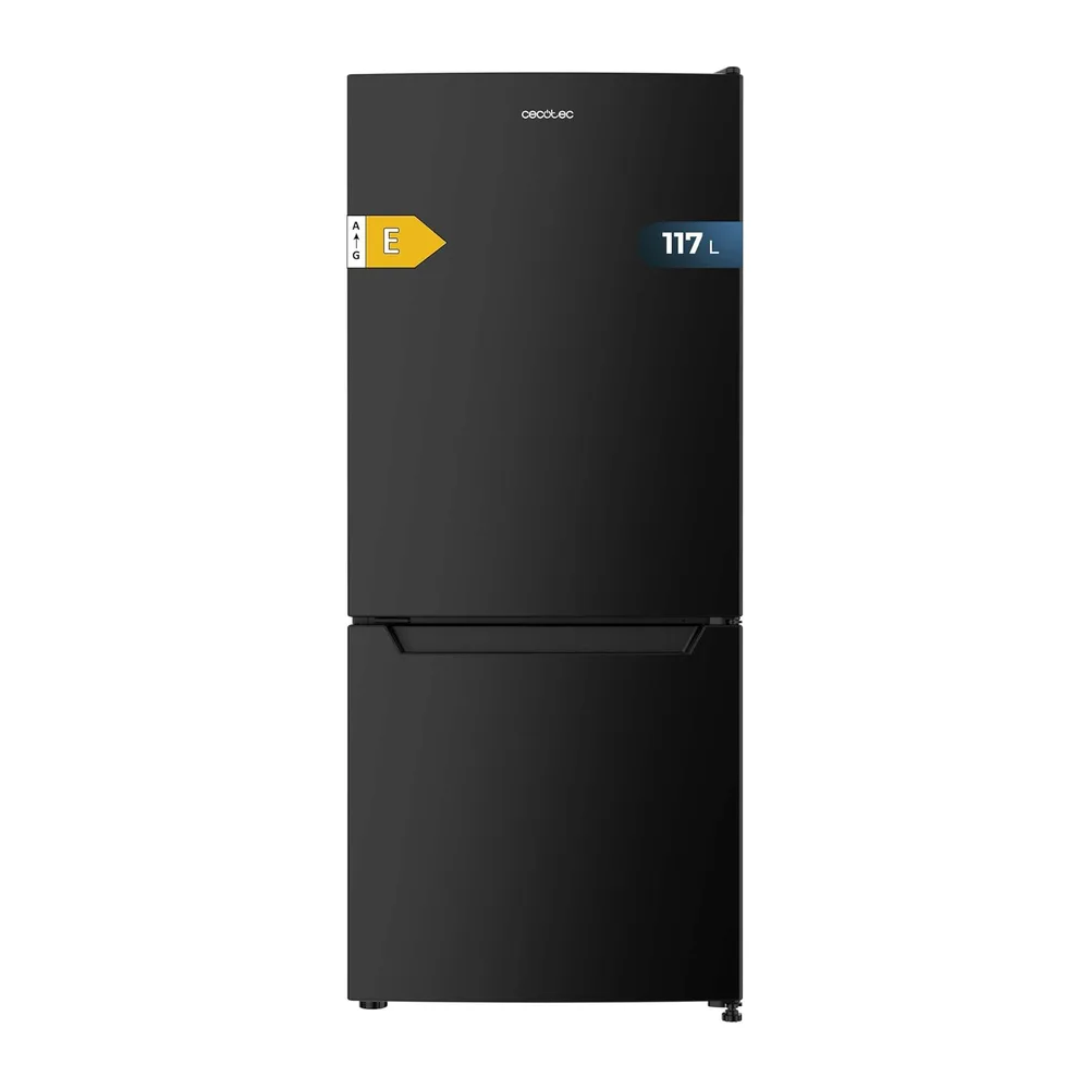 Cecotec Frigorífico Combi No Frost Bolero CoolMarket Combi 117 DF Black E. Frigorífico combi negro