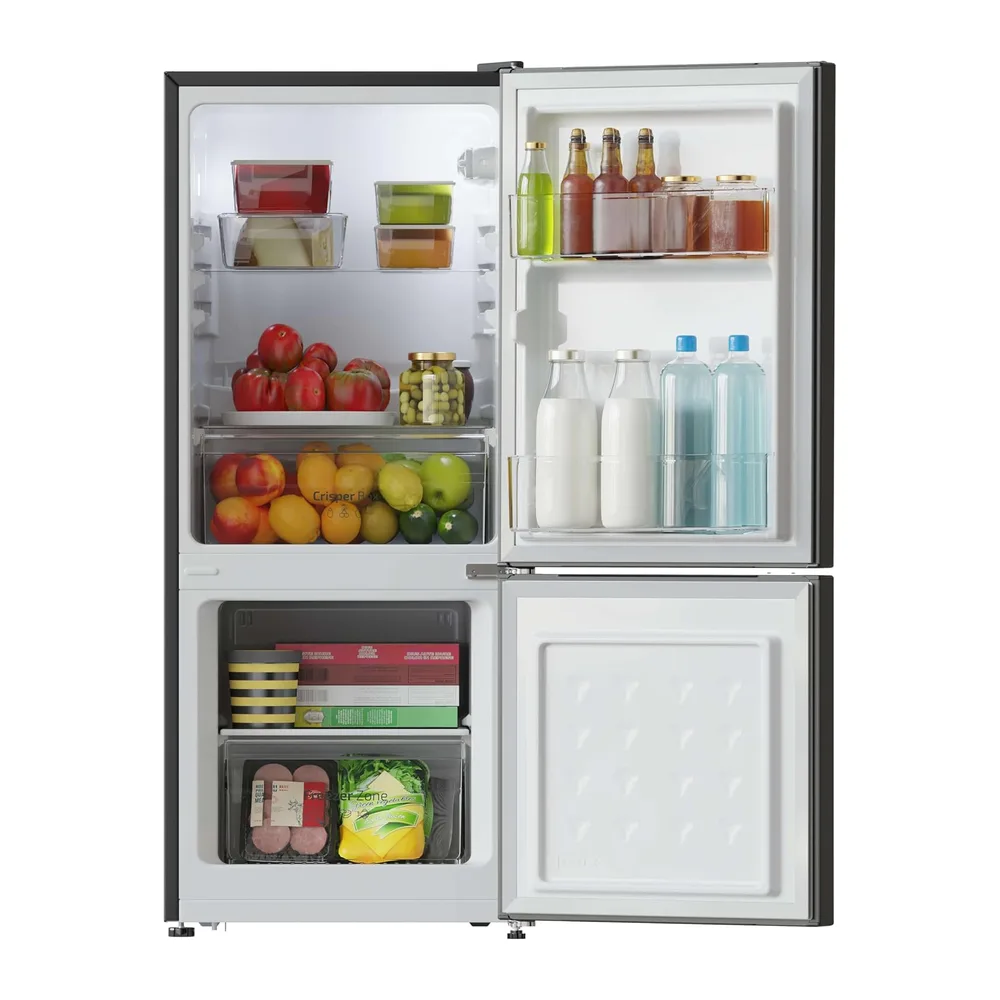 Cecotec Frigorífico Combi No Frost Bolero CoolMarket Combi 117 DF Black E. Frigorífico combi negro — 3