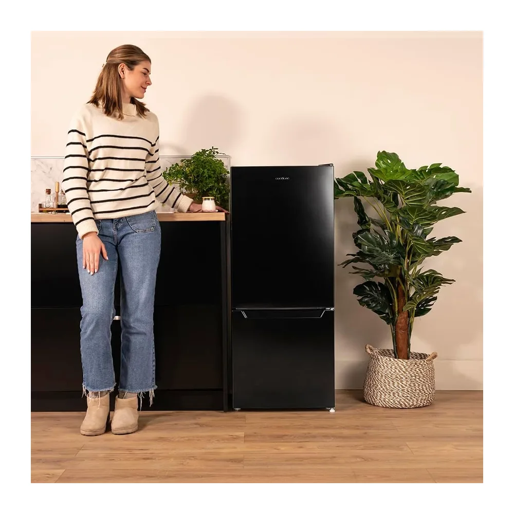 Cecotec Frigorífico Combi No Frost Bolero CoolMarket Combi 117 DF Black E. Frigorífico combi negro — 5