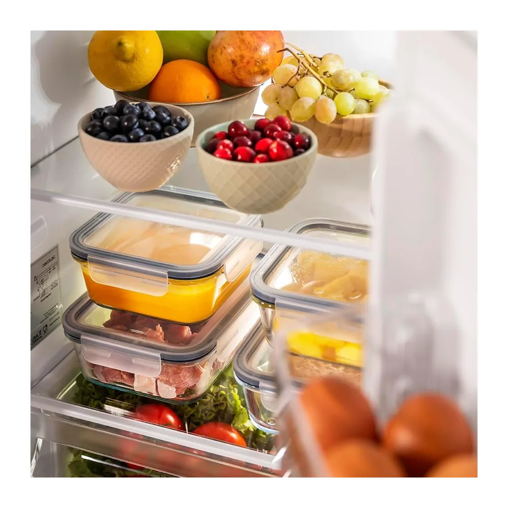 Cecotec Frigorífico Combi No Frost Bolero CoolMarket Combi 117 DF Black E. Frigorífico combi negro — 6