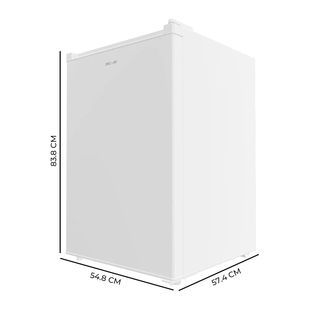 Cecotec Congelador Vertical Sobremesa 97 L Bolero CoolMarket TF 97 White — 2