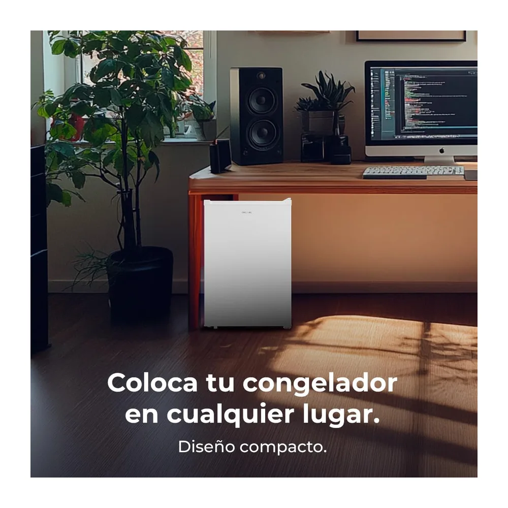 Cecotec Congelador Vertical Sobremesa 97 L Bolero CoolMarket TF 97 White — 5