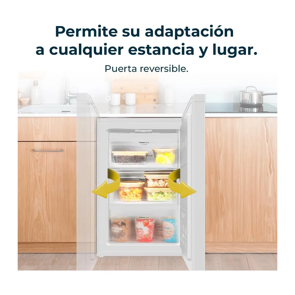 Cecotec Congelador Vertical Sobremesa 97 L Bolero CoolMarket TF 97 White — 6
