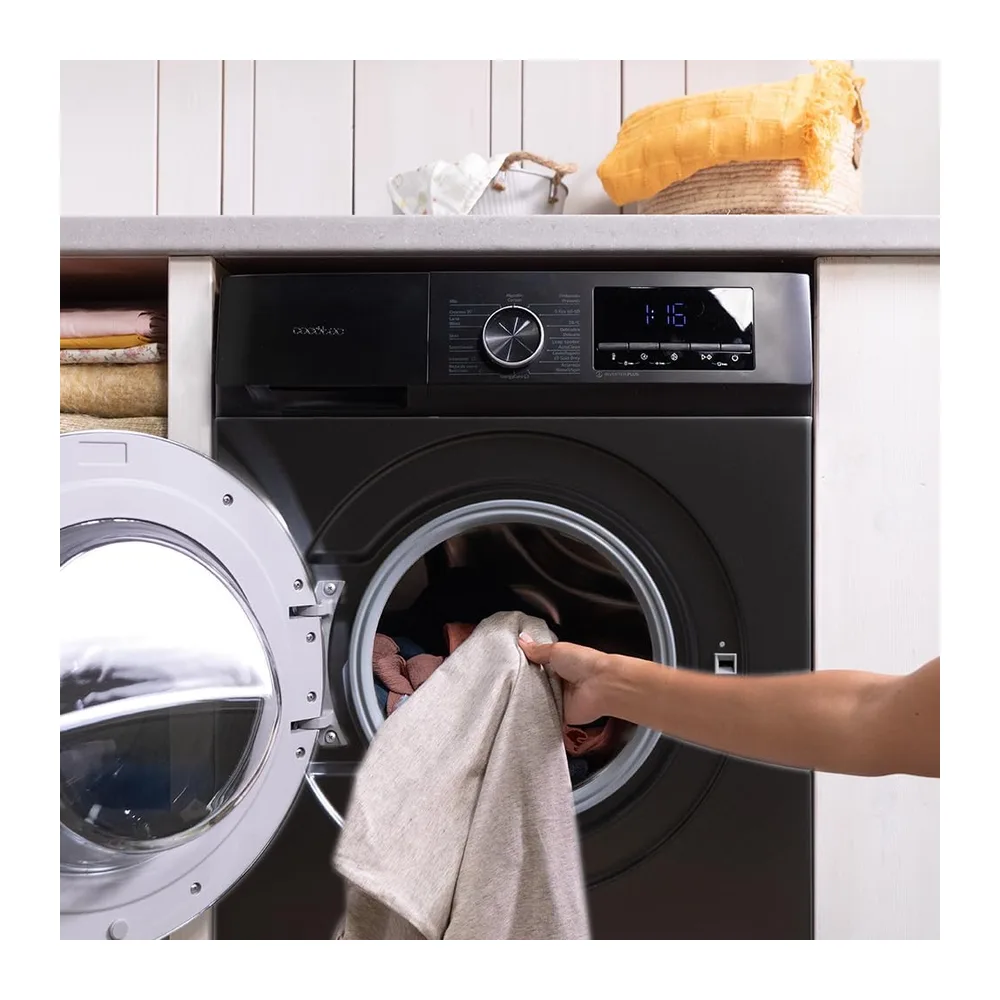 Cecotec Lavadora 8Kg Carga Frontal Bolero Dresscode 8500 Inverter Steel A. 1900W — 6