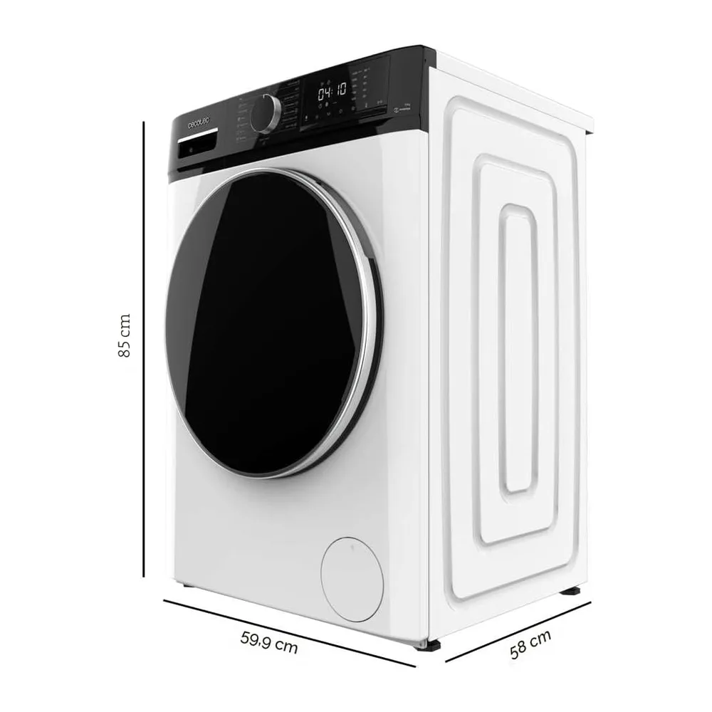 Cecotec Lavadora 10Kg Carga Frontal Bolero DressCode 10610 Inverter A. 1400 RPM — 2