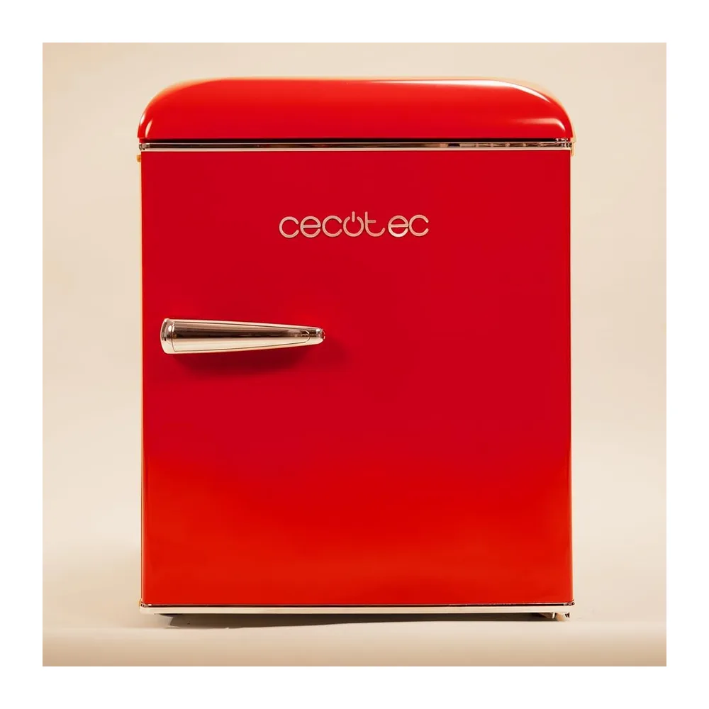 Cecotec Mini Nevera Frigorífico Retro Sobremesa 45L Bolero CoolMarket TT Origin 45 Red. 55cm de Alto y 44,7cm — 6