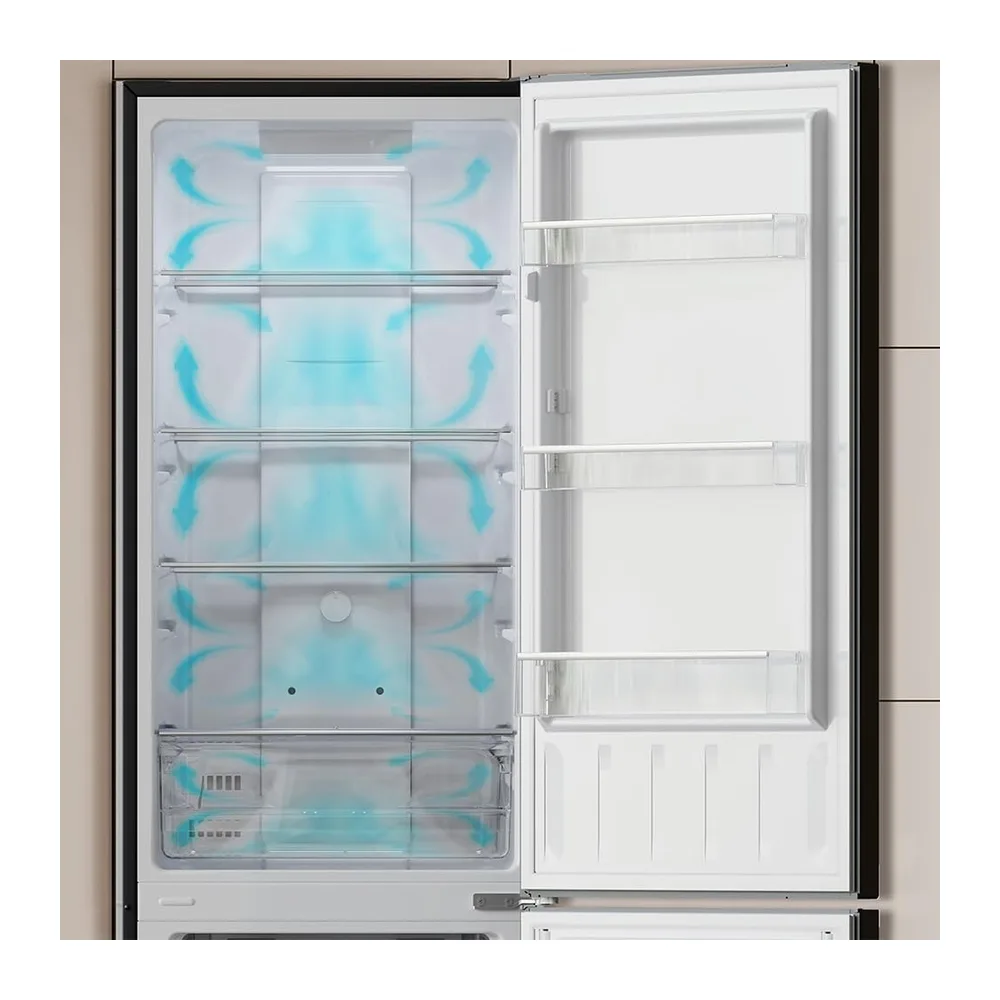 Cecotec Frigorífico Combi Bolero CoolMarket Combi 250 Dark E. Clase Energética E Frigorífico Combi Inox — 6