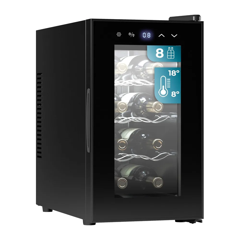 Cecotec Vinoteca 8 Botellas Bolero Grandsommelier 830 coolcrystal