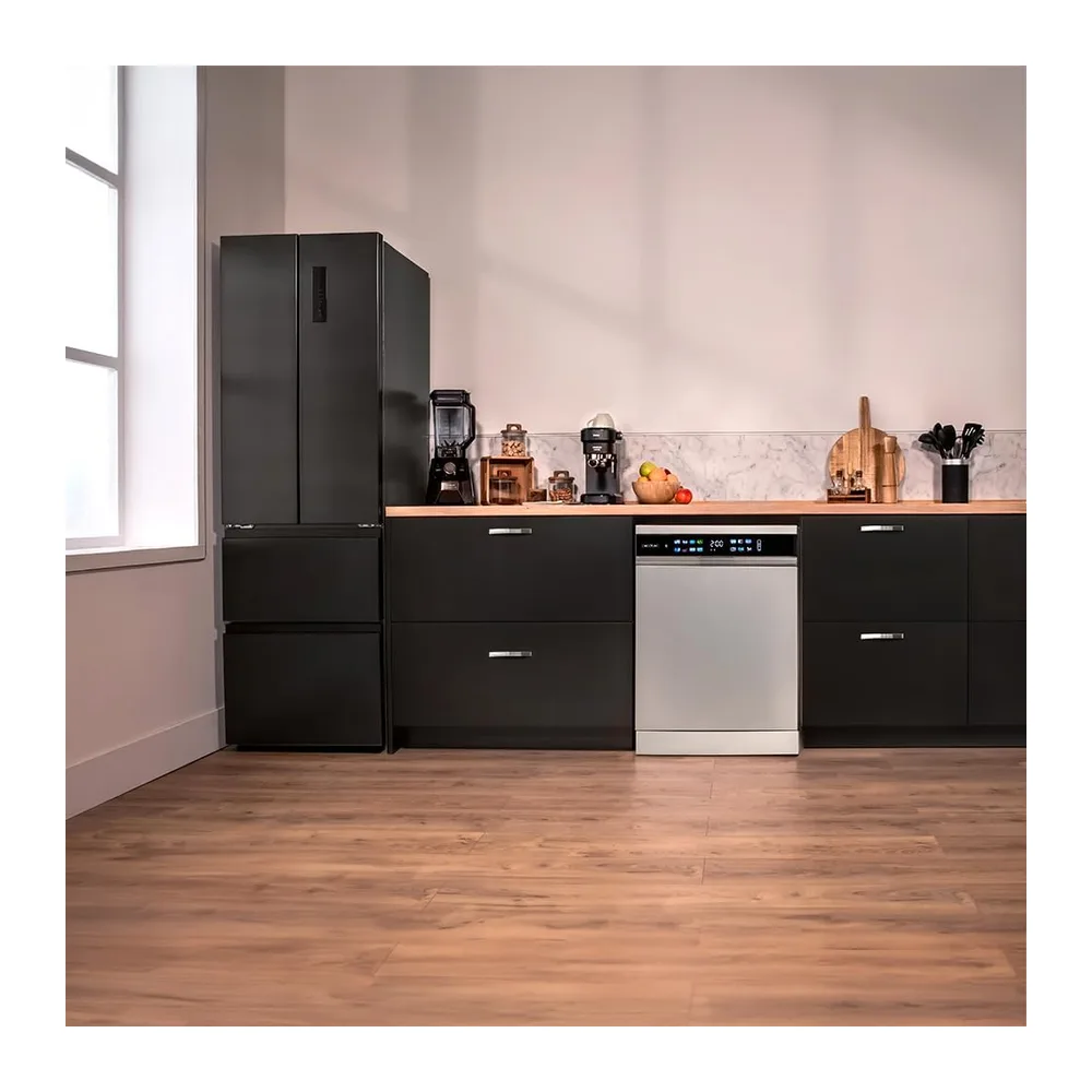 Cecotec Lavavajillas 60 cm Libre Instalación Bolero Aguazero 6210 Inox D. 15 Cubiertos — 3