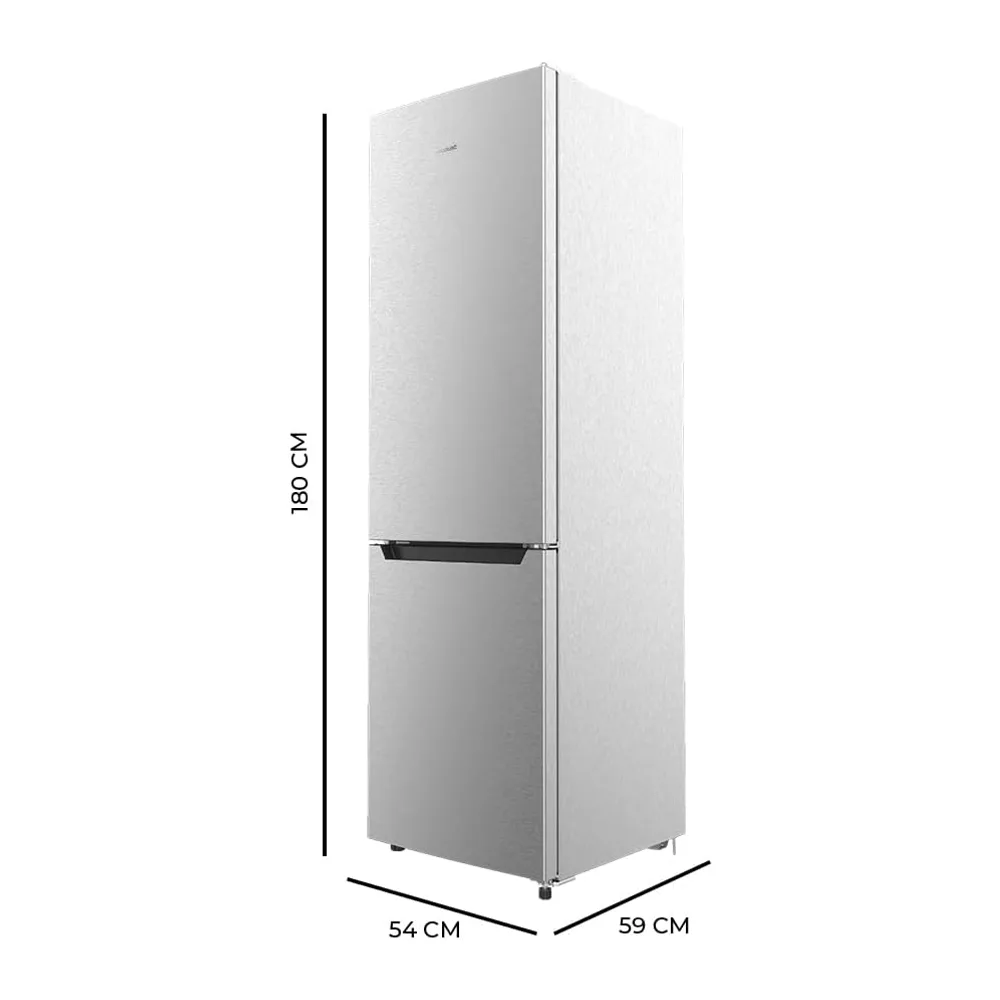 Cecotec Frigorífico Combi 2 Puertas Bolero CoolMarket Combi 250 Inox E. 250 L — 2