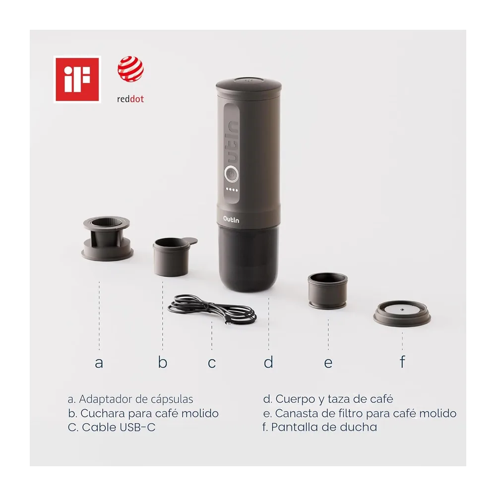 OutIn Nano Máquina de café espresso eléctrica portátil — 2