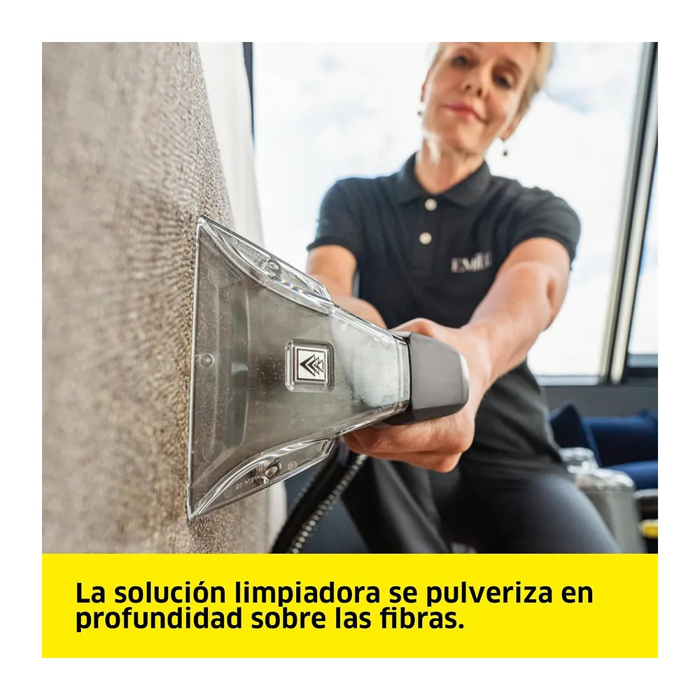 Kärcher Lava-aspiradora Puzzi 8/1, para tapicerías y superficies textiles, depósito: 8 l, caudal de — 3