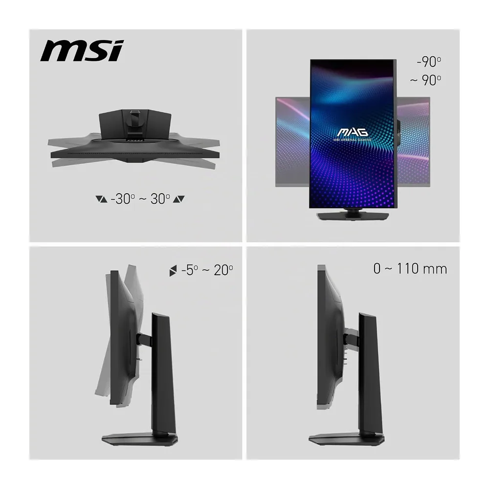 MSI mag 274UPDF E16M Monitor Gaming 27" 4K UHD — 4