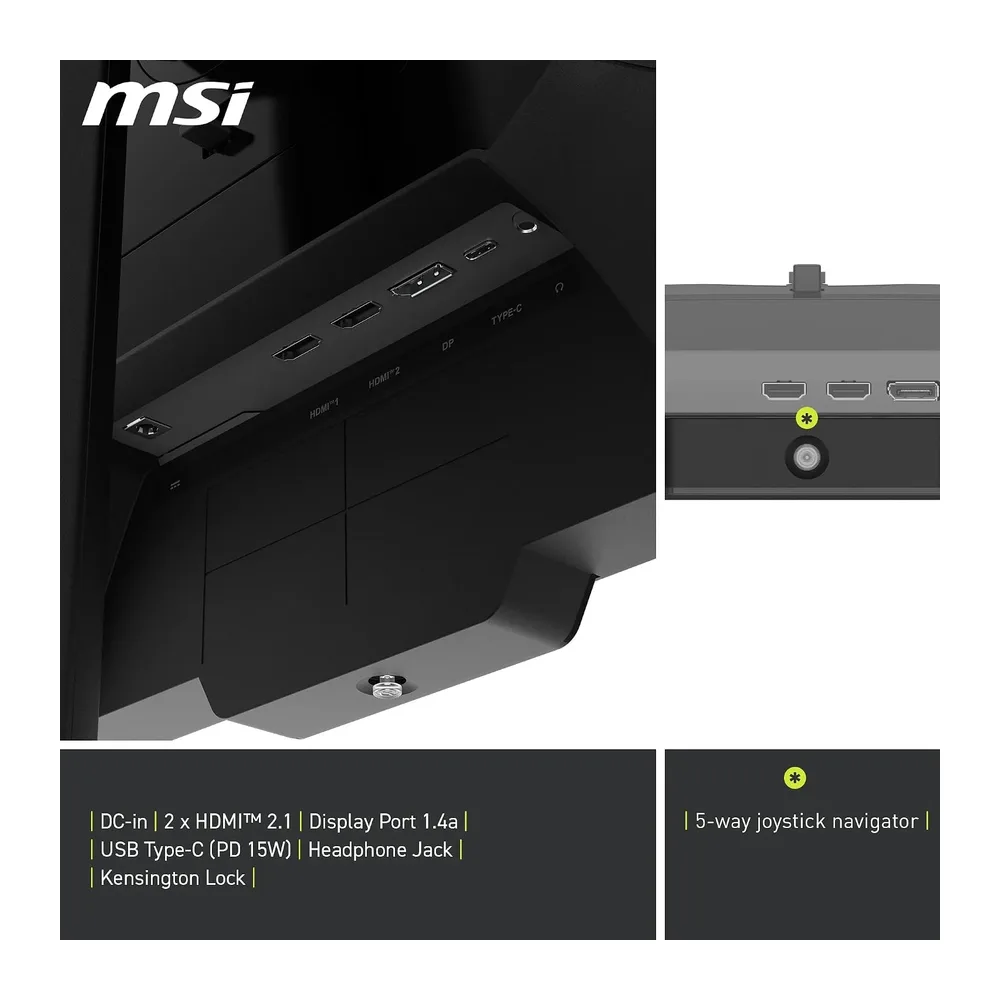 MSI mag 274UPDF E16M Monitor Gaming 27" 4K UHD — 6