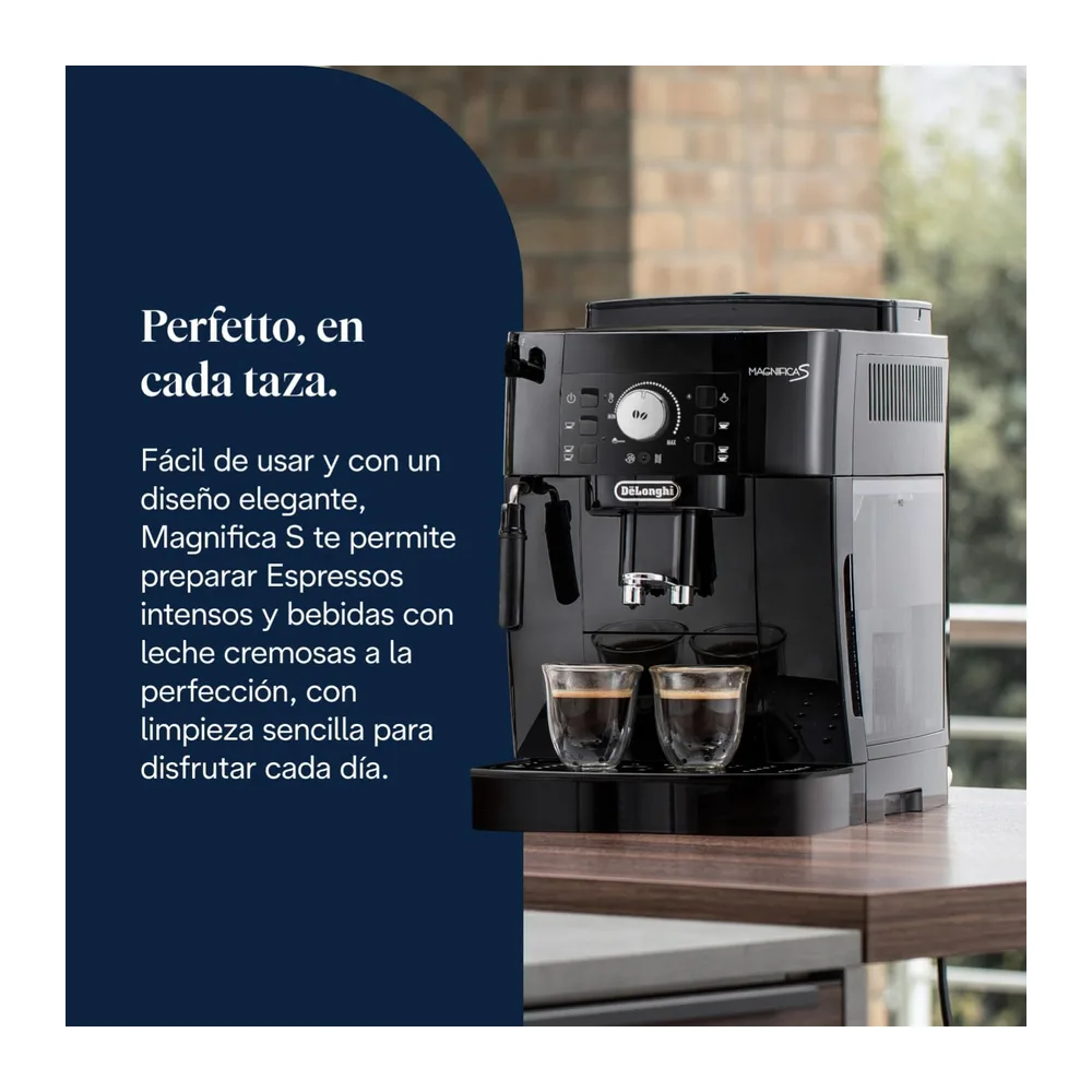 De'Longhi Magnifica S - Cafetera Superautomática 2 Bebidas Negro — 2