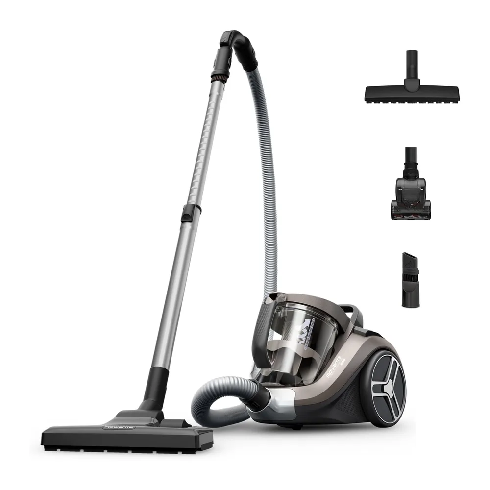 Rowenta Compact Power XXL, Aspiradora Sin Bolsa, 3 Acc, Marrón