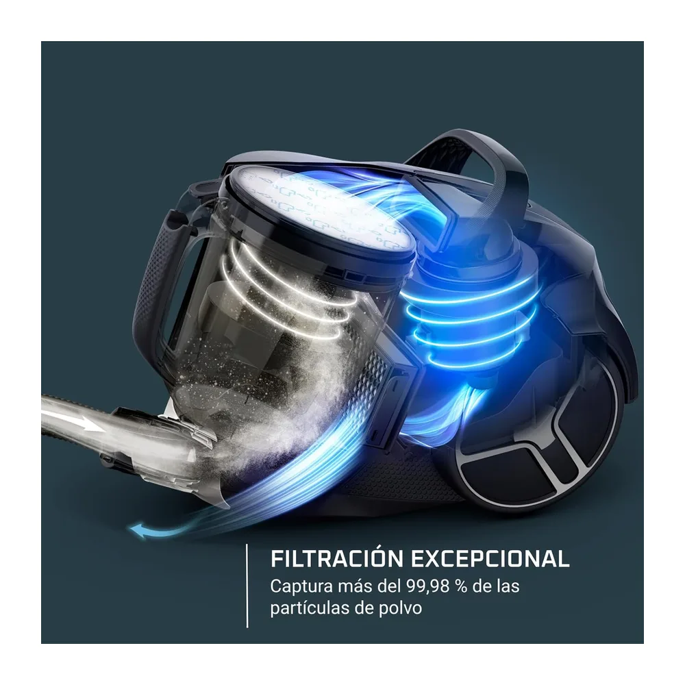 Rowenta Compact Power XXL, Aspiradora Sin Bolsa, 3 Acc, Marrón — 3