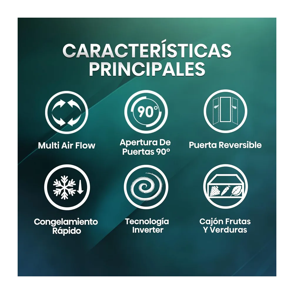 Hisense RB390N4BCC - Frigorífico Combi,No Frost, Inverter, Eficiente Clase C, Capacidad 304 L, 186 cm Al, — 4