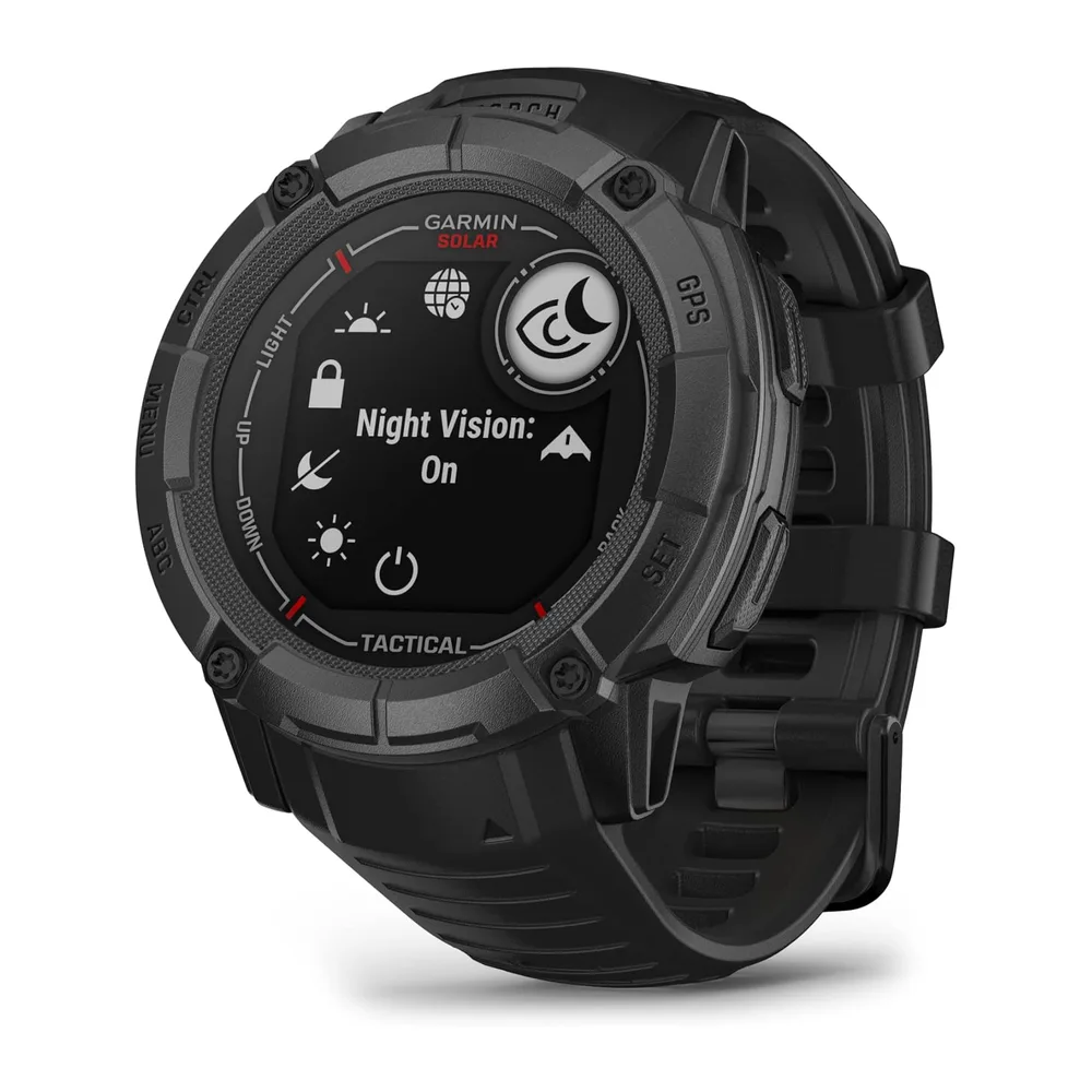 Garmin Instinct 2X Solar Tactical, Reloj Inteligente con GPS Resistente al Agua, Carga Solar, Funciones