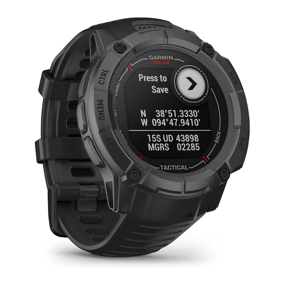 Garmin Instinct 2X Solar Tactical, Reloj Inteligente con GPS Resistente al Agua, Carga Solar, Funciones — 6