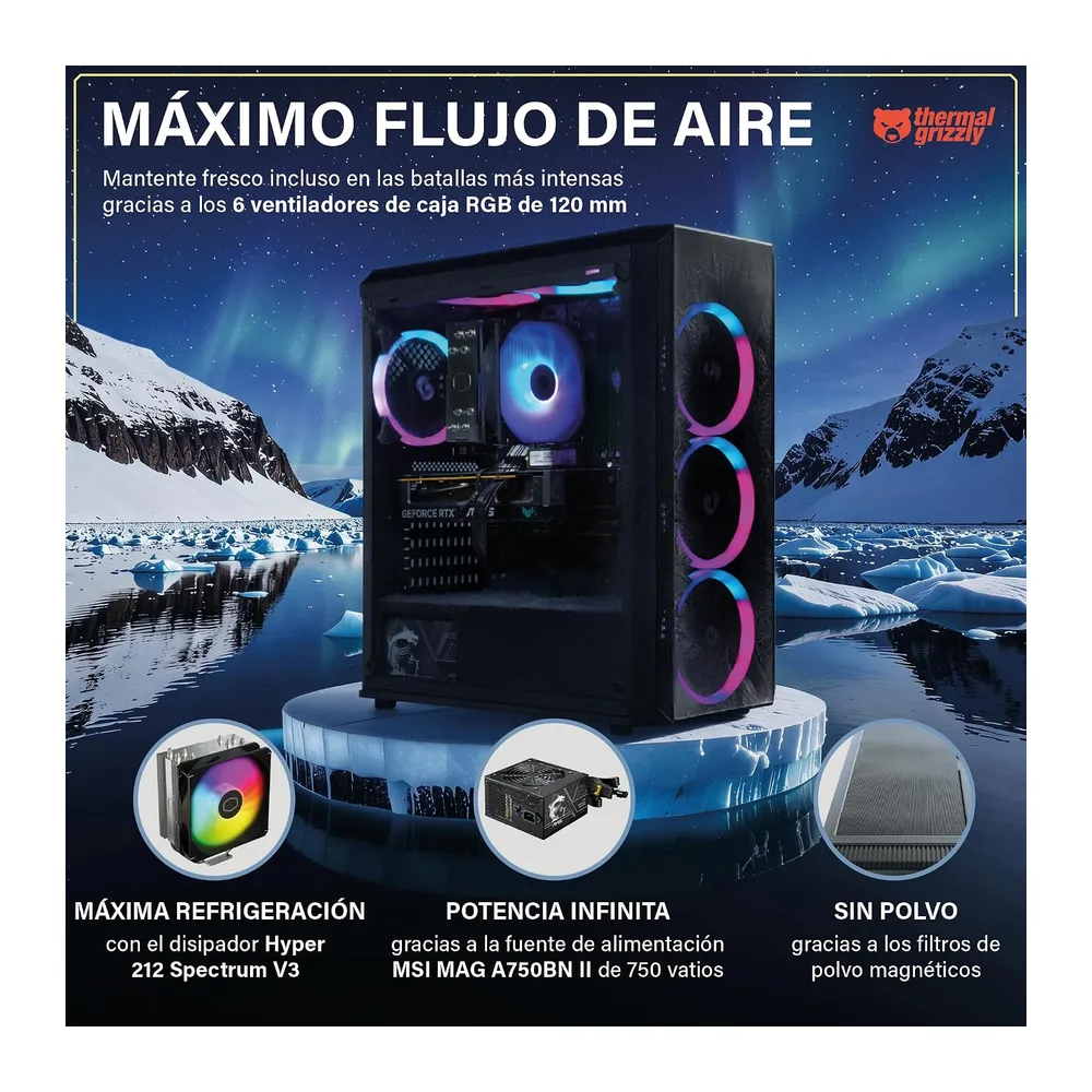 Greed® MK2 - Gaming PC - AMD Ryzen 7 5700X - AMD Radeon RX 9060 XT (8GB) — 4