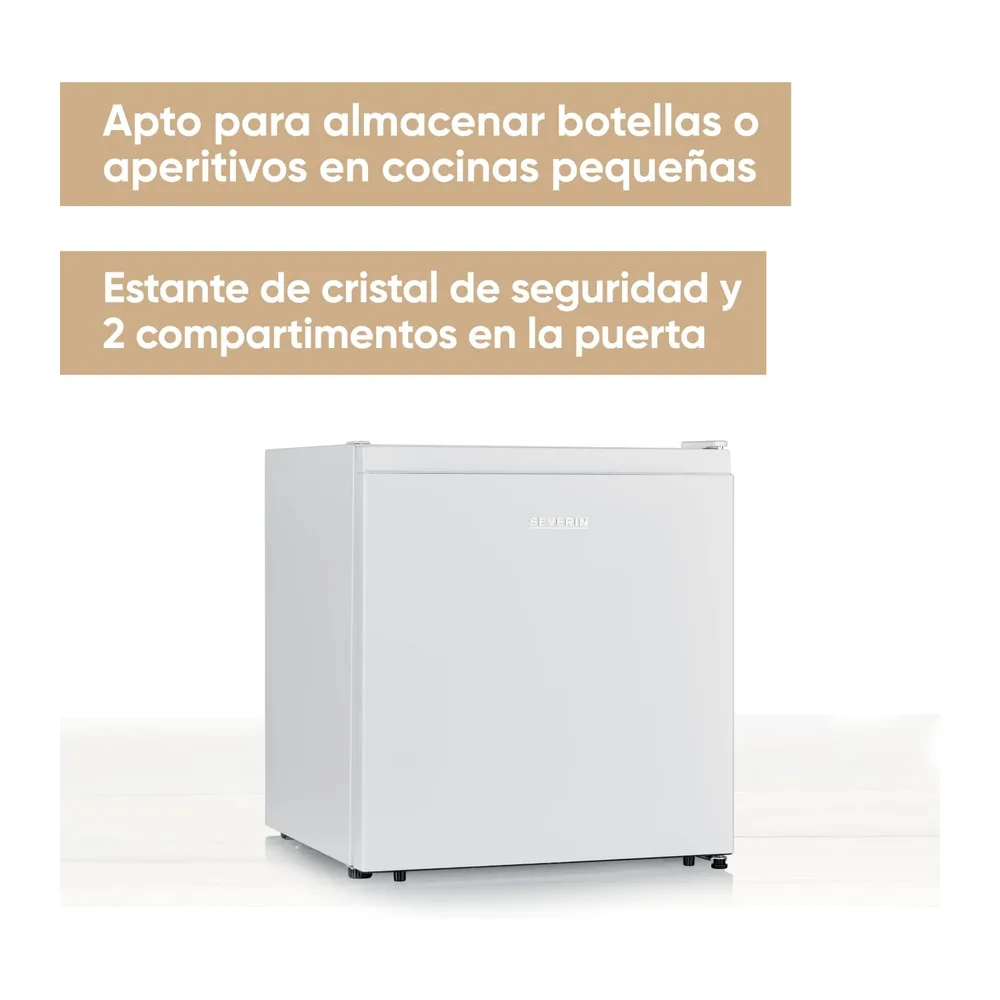 SEVERIN Mini nevera con compartimento de baja temperatura — 2