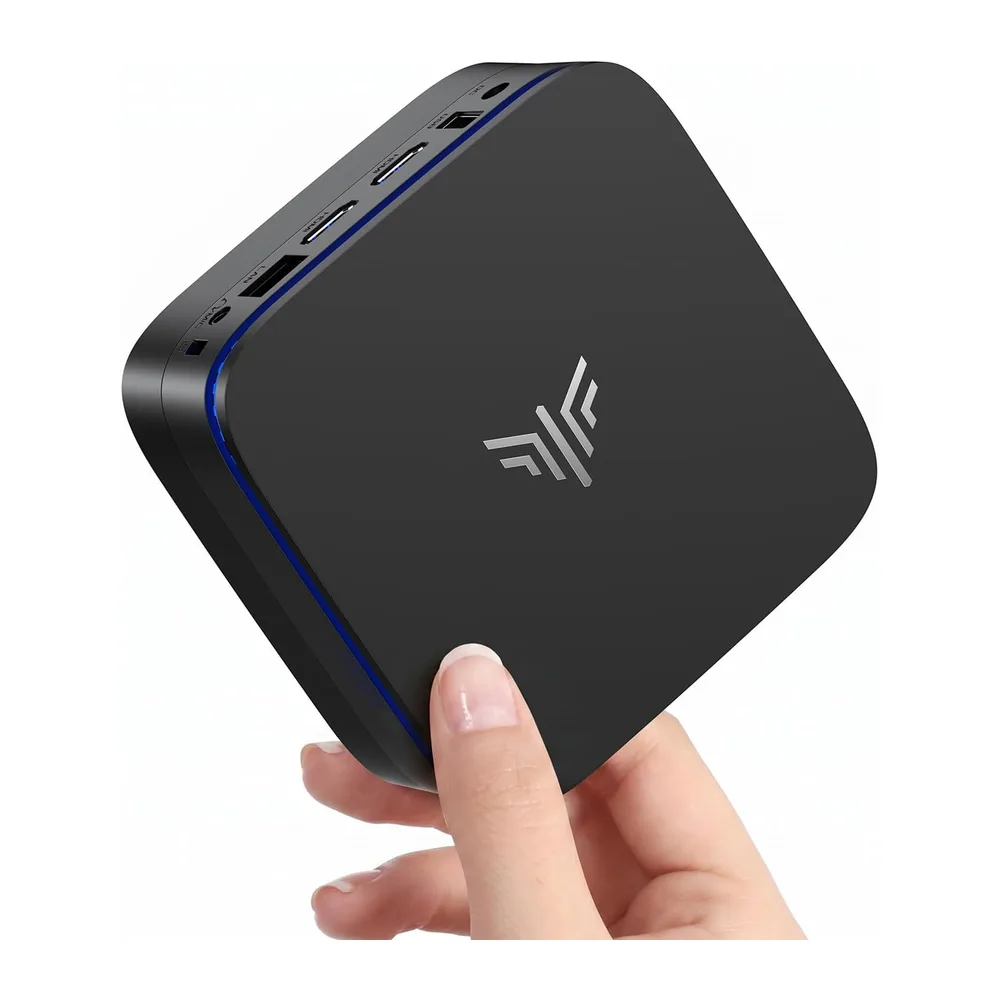 NiPoGi AK1PLUS Mini PC,Ιntel N5030,WIN-11 Pro,12GB RAM,256GB SSD