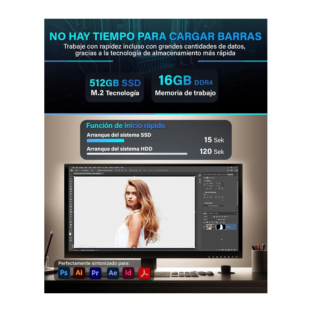 Greed® Multimedia V2 PC con Intel Core i7 10700 — 4