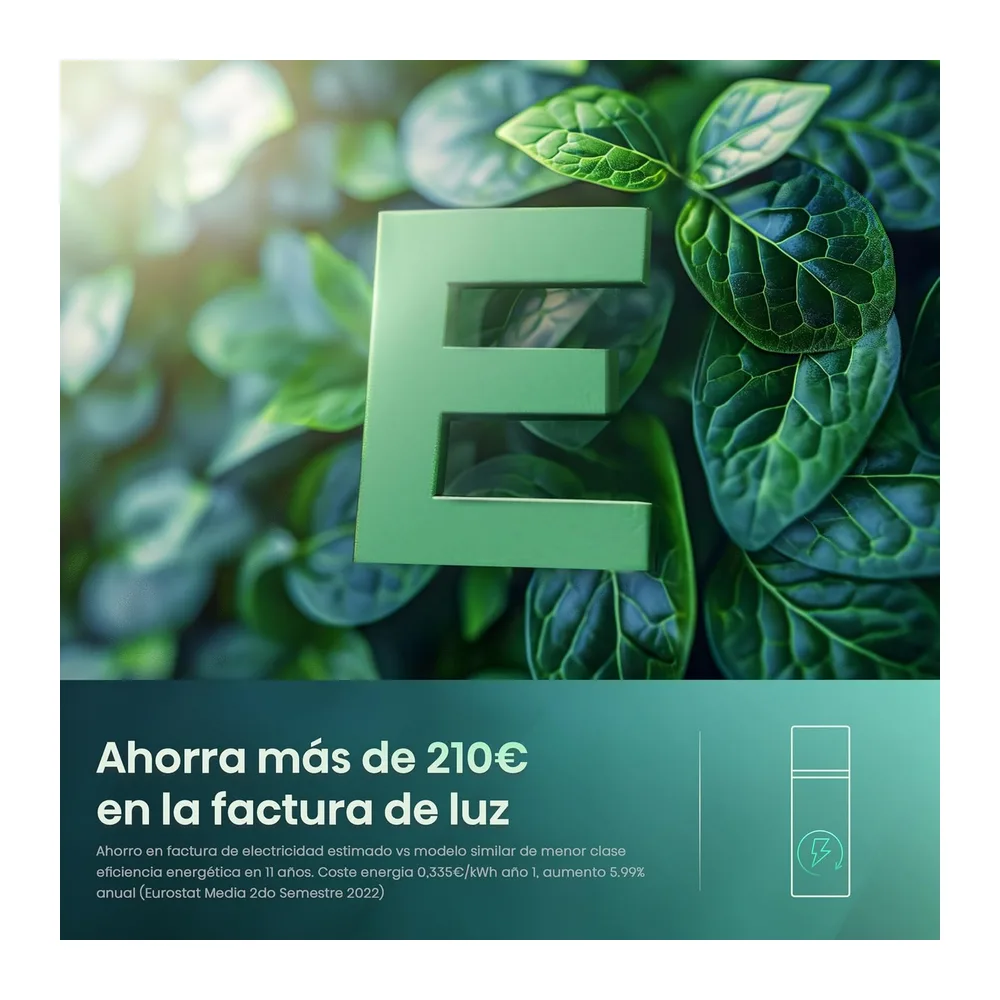 Hisense MTM55205E - Frigorífico Dos Puertas, Calss E, Capacidad 206 L Neto, Alto 143 cm,Cajón Frutas y — 4