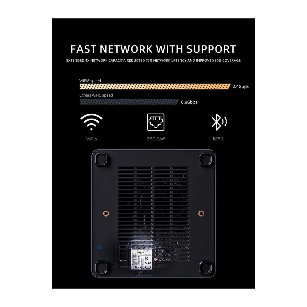 MINISFORUM Venus UM790 Pro Mini PC AMD Ryzen 9 7940HS hasta 5,2 GHz con AMD Radeon 780M — 3