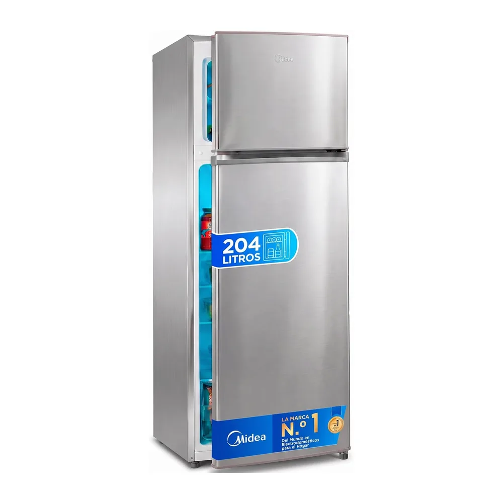 Midea Frigorífico 2 puertas 140 cm alto x 55 cm ancho