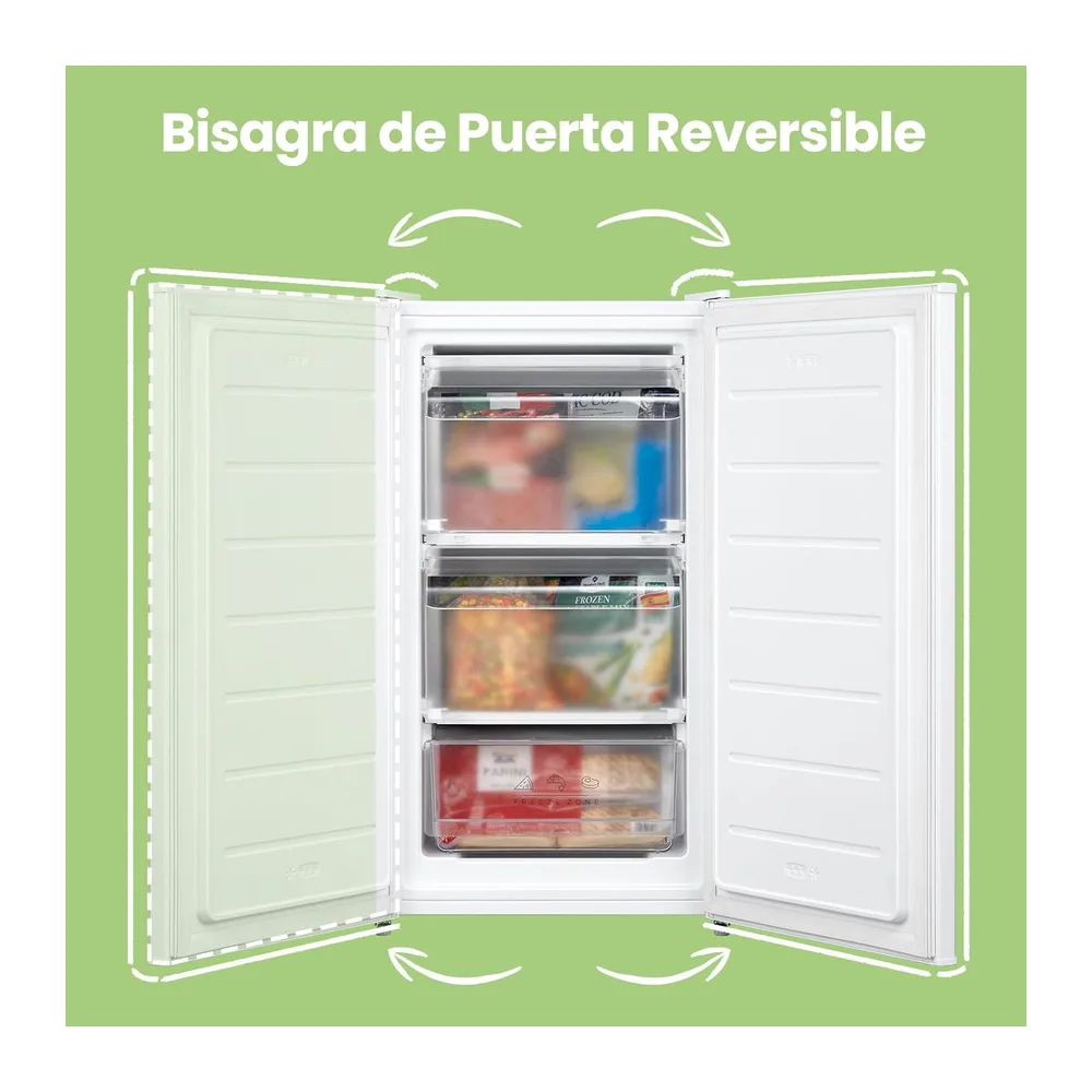 COMFEE' 60L Congelador Vertical para Cocina Pequeña — 3