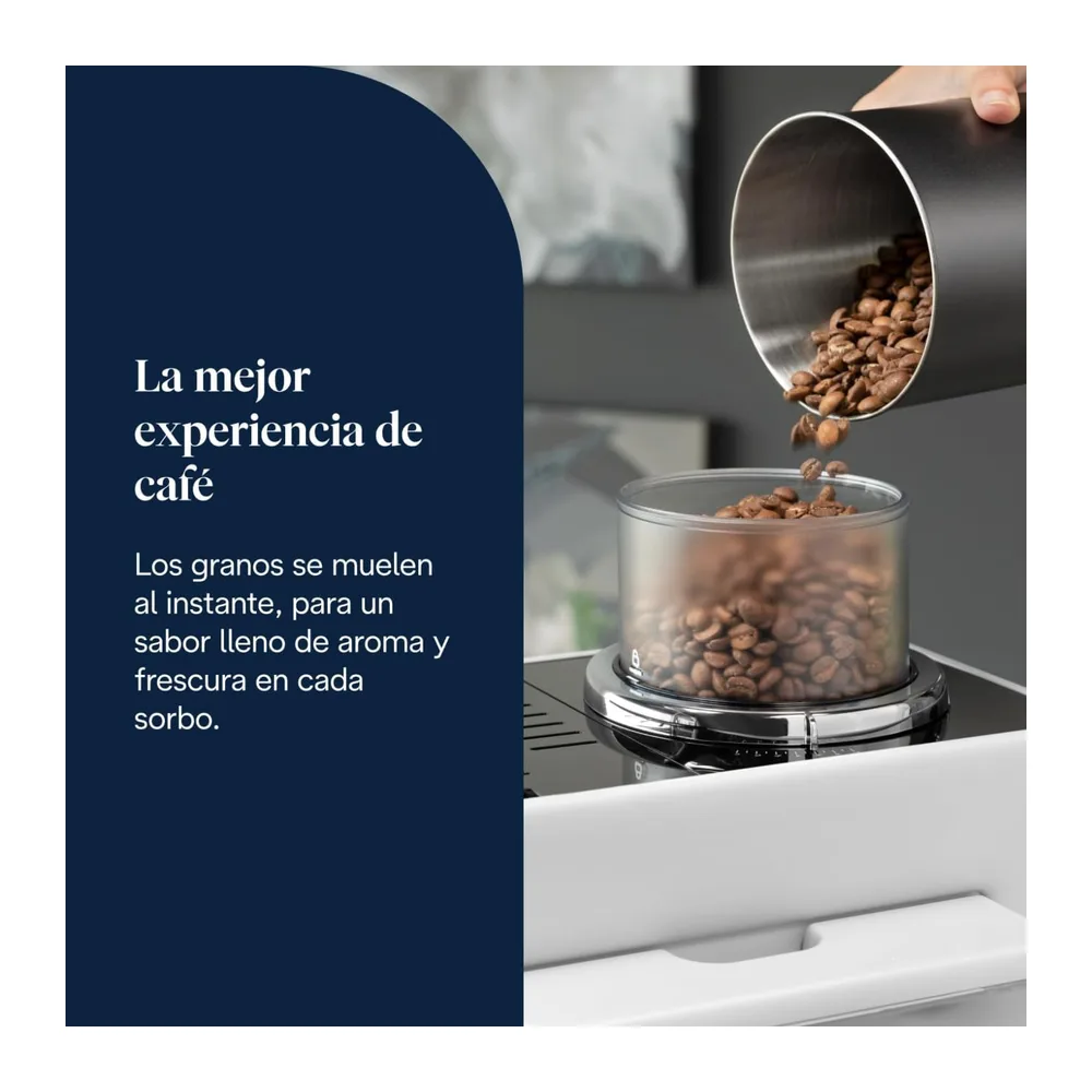 De'Longhi Rivelia - Cafetera Superautomática 16 Bebidas Blanco — 5