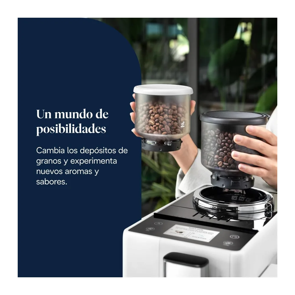 De'Longhi Rivelia - Cafetera Superautomática 16 Bebidas Blanco — 6
